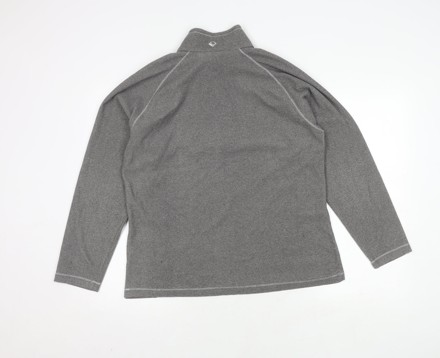Regatta Women's Grey 1/4 Zip Pullover - Size 16