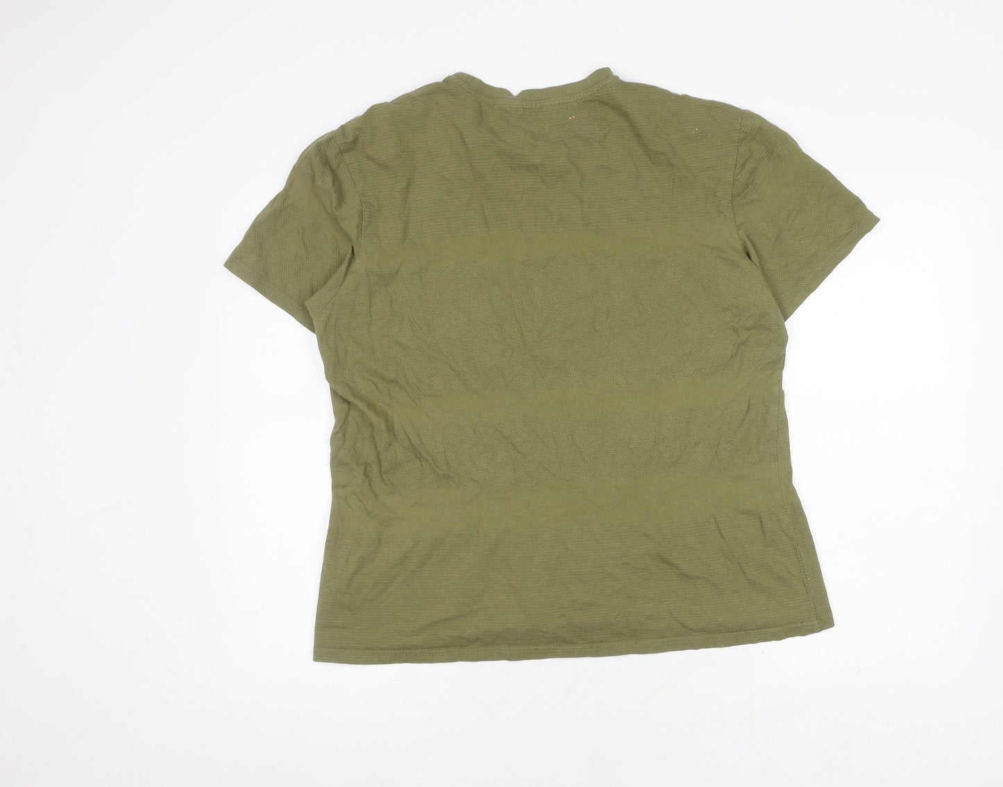 Ben Sherman Men's Green T-shirt, Size Large.
