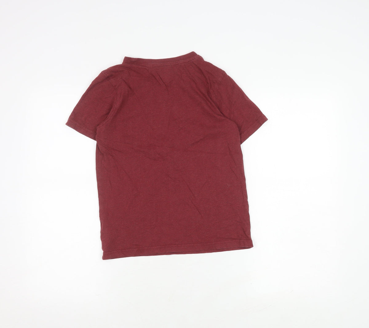 Timberland Boys Red XS T-Shirt, Short Sleeve, Casual, Logo