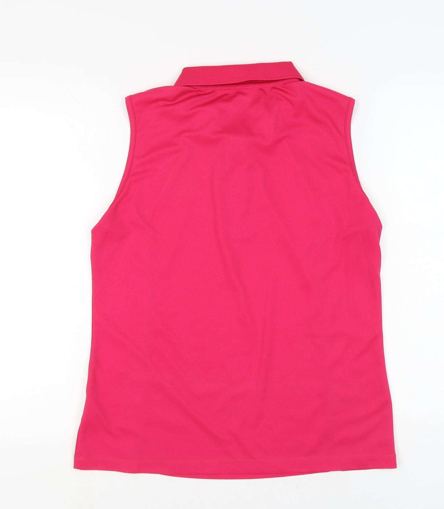 Icepeak Women's Pink Sleeveless Polo Shirt Size 14
