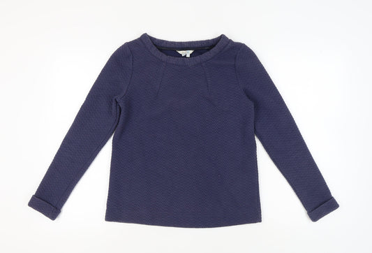 Boden Women's Blue Knit Top Size 10