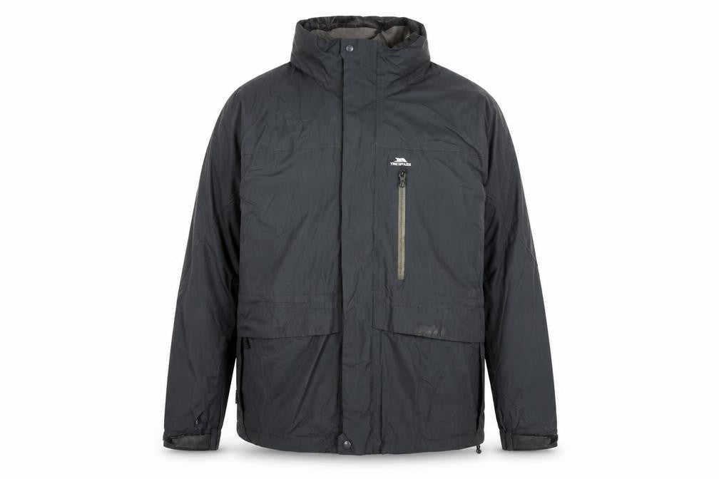 Trespass Men's Black Windbreaker Jacket L