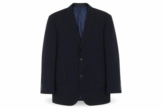 Moss Men's Blue Blazer 42R Regular Fit