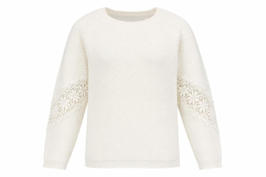 RJR John Rocha Women's White Pullover Jumper Size 12