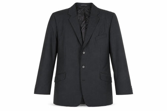 Magee Men's Black Blazer, 46 Regular Fit