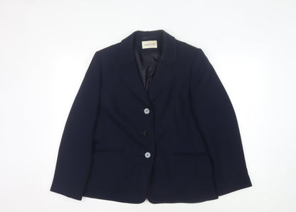 Eastex Women's Blue Blazer Size 14 Classic Business