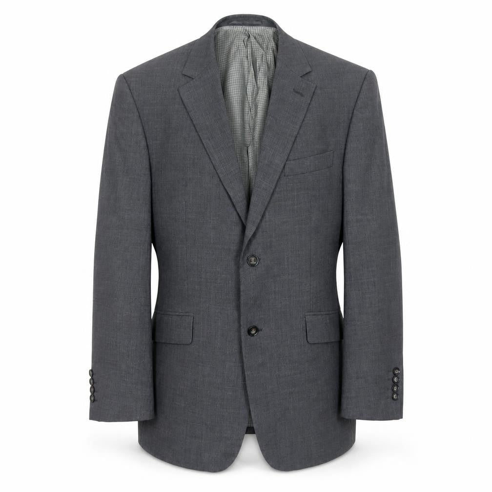 Skopes Mens Grey 42S Blazer Jacket Two-Button