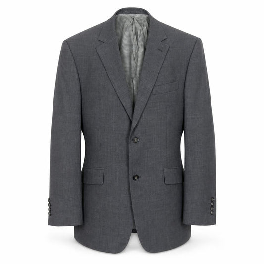 Skopes Mens Grey 42S Blazer Jacket Two-Button