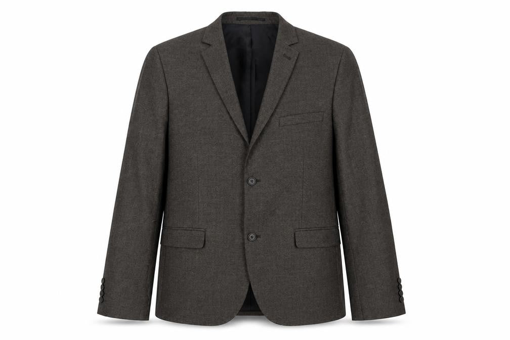 Refectory Men's Brown Wool Blazer, Size 40R, Classic Style