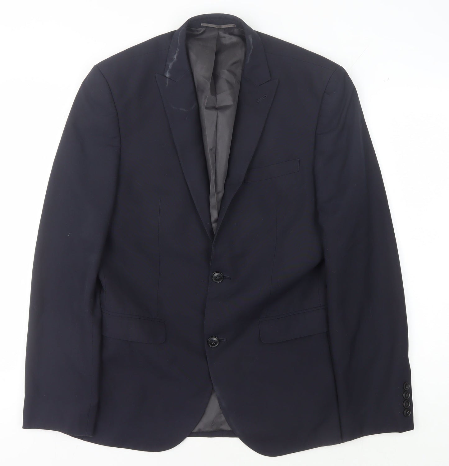 Next Men's Blue Blazer, Size 38R, Formal Jacket
