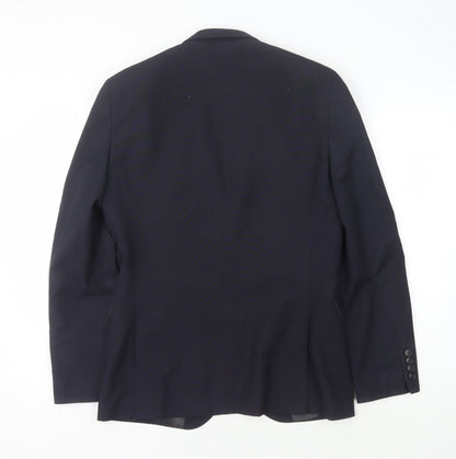 Next Men's Blue Blazer, Size 38R, Formal Jacket