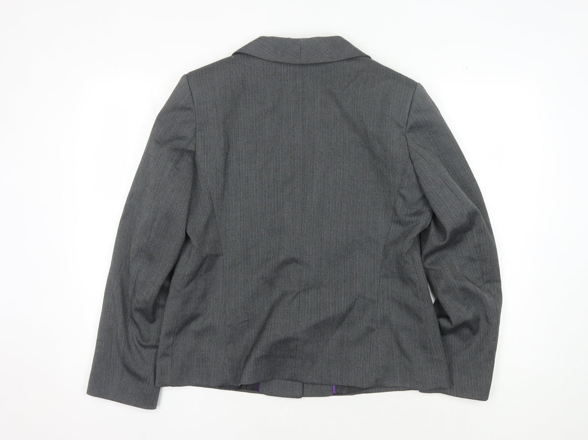 Russ Collection Women's Black Suit Jacket Size 14