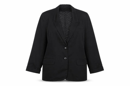 Dorothy Perkins Black Blazer, Women, Size 12, Polka Dot