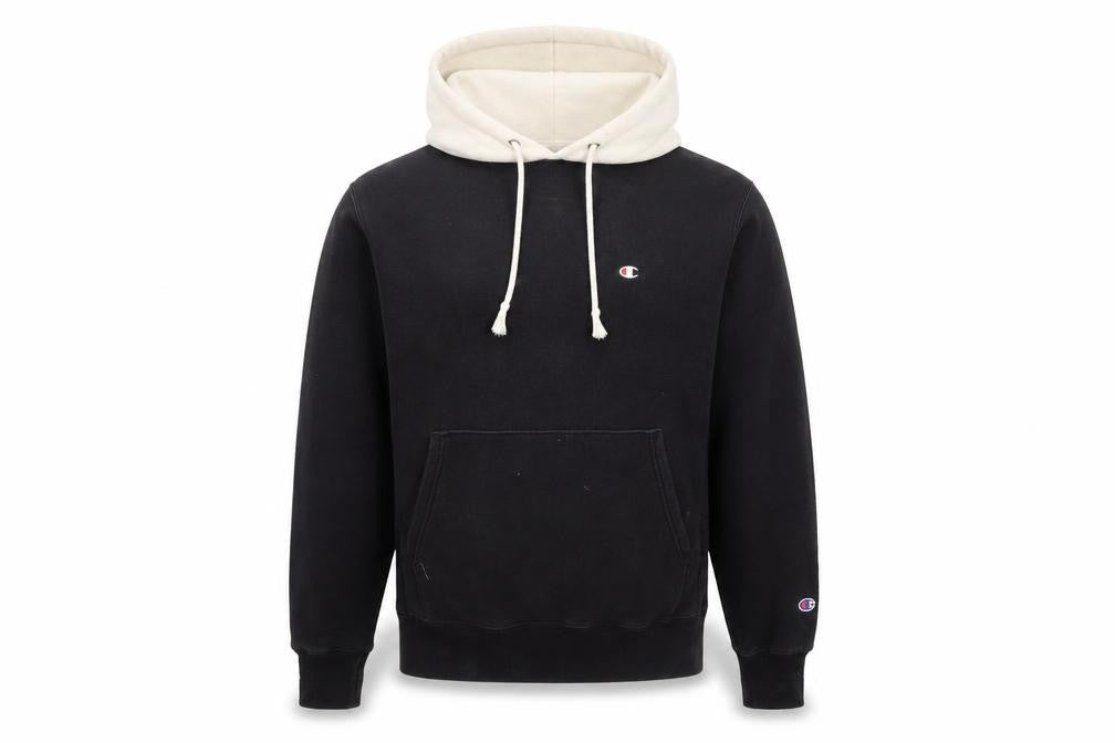 Champion Men's Black Pullover Hoodie Size S