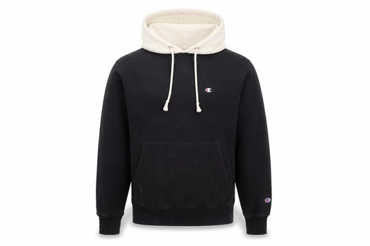 Champion Men's Black Pullover Hoodie Size S