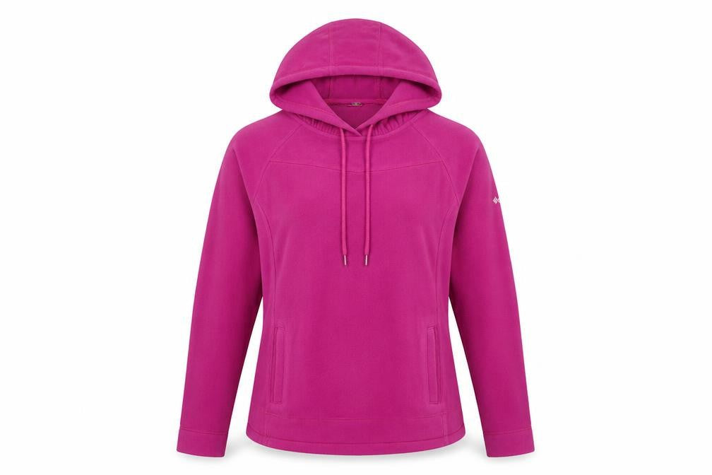 Columbia Women's Pink Pullover Hoodie, Size S, Fleece