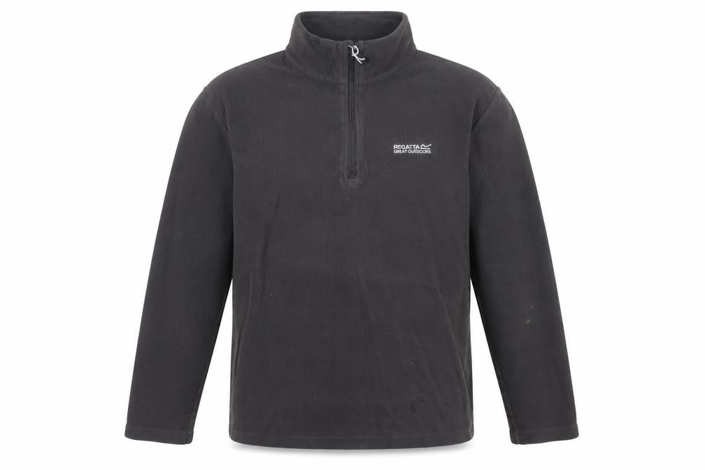 Regatta Men's Black Fleece Pullover Sweatshirt L