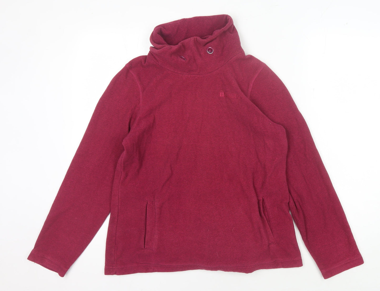 Mountain Warehouse Women's Red Fleece Sweatshirt Size 12