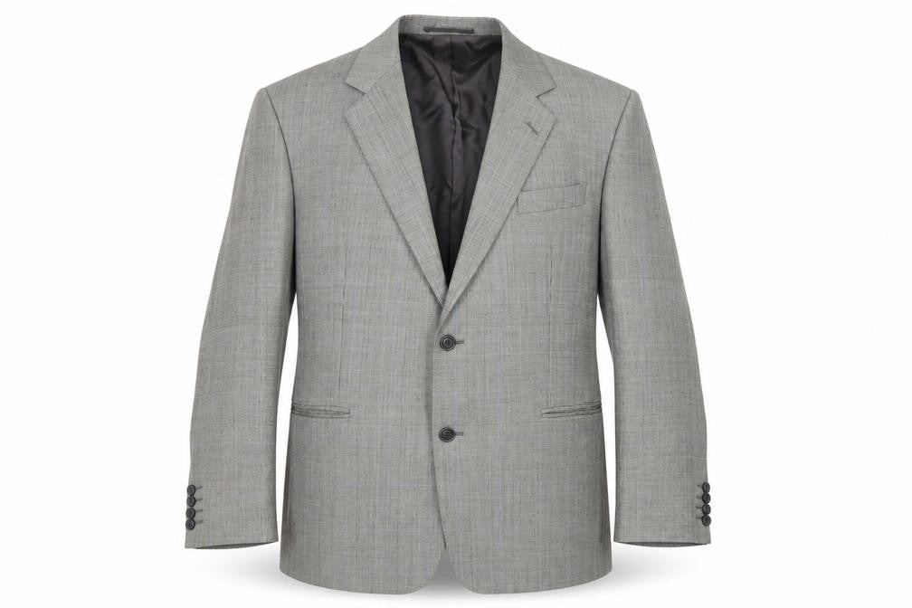 Berwin & Berwin Men's Grey Check Blazer 42R
