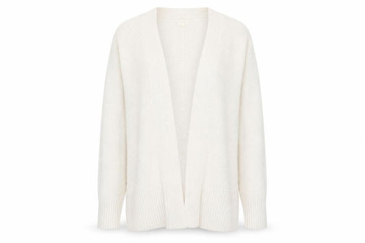 FatFace Women's Ivory Cardigan - Size 12, Acrylic/Viscose