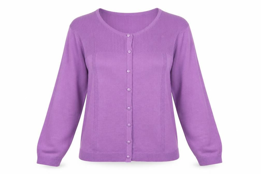 Honor Millburn Women's Purple Cardigan Size S