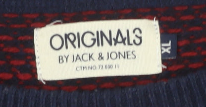 Jack & Jones Men's XL Multicoloured Pullover Jumper