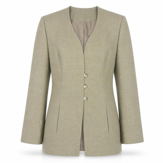 Jacques Vert Women's Beige Blazer Size 12
