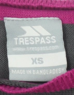Trespass Women's XS Striped Pullover Jumper