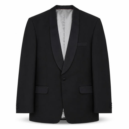 Armando Men's Black Tuxedo Blazer 40 Single-Breasted