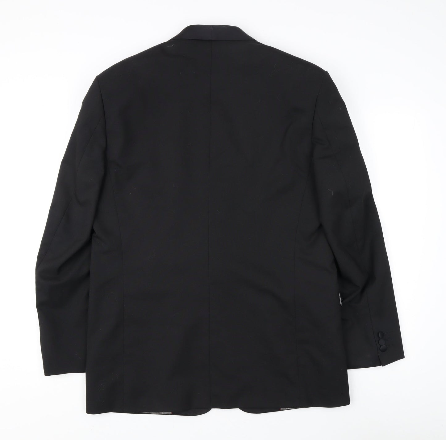 Armando Men's Black Tuxedo Blazer 40 Single-Breasted
