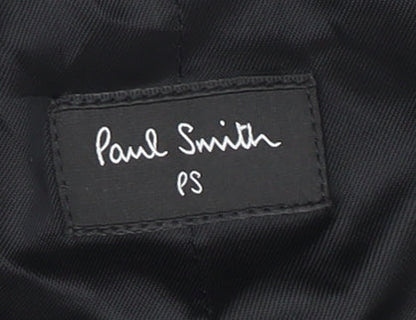 Preloved Paul Smith Men's Grey Wool Waistcoat, Size S, Elegant - Image 5