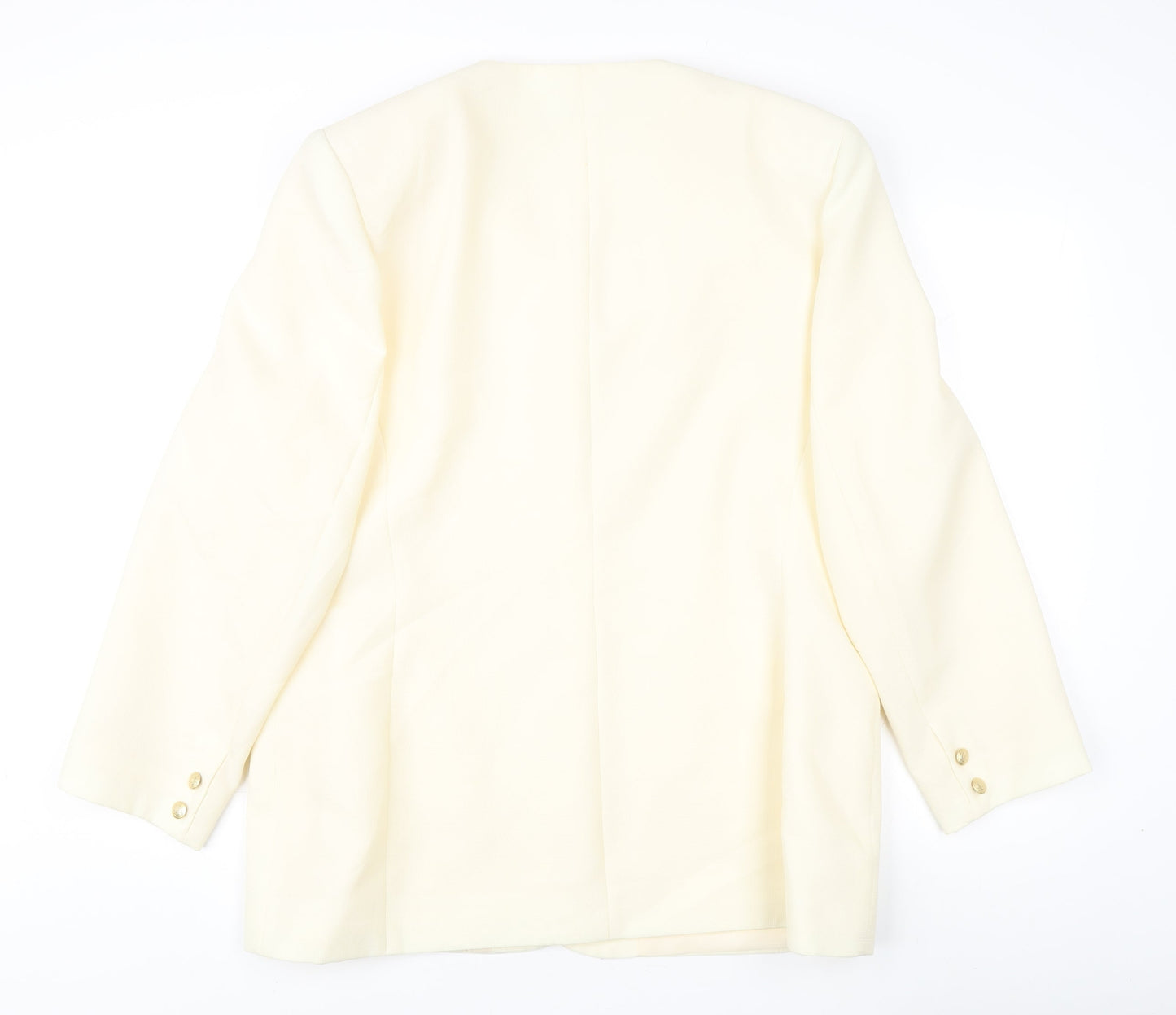 Canda Women’s Ivory Blazer, Size 20, Business Wear