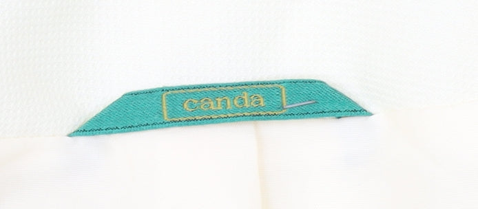 Canda Women’s Ivory Blazer, Size 20, Business Wear