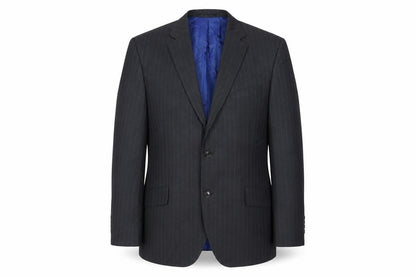 Austin Reed Men's Black Wool Blazer 42R Two-Button Jacket