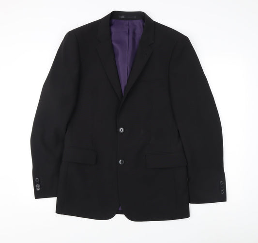 Taylor & Wright Men's Black Jacket, 36R, Business Formal