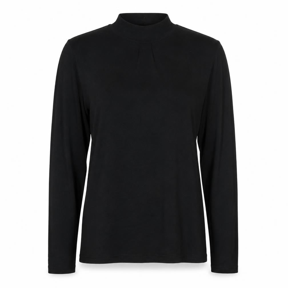 Oasis Women's Black Long Sleeve Top, Size L