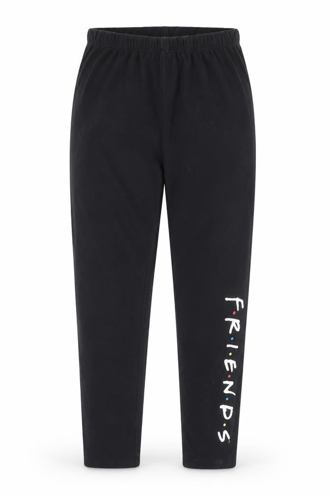 F.R.I.E.N.D.S Women's Black Ankle Leggings Size 12-14
