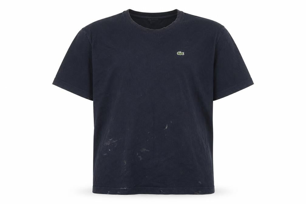 Lacoste Men's Black Cotton Logo T-Shirt M