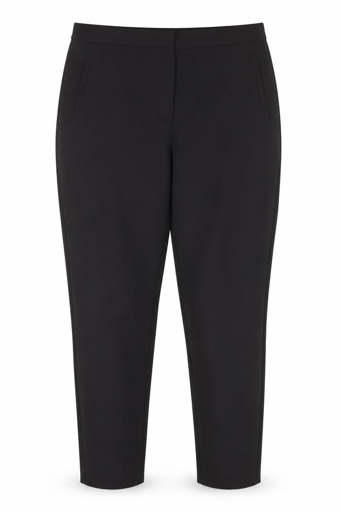 Topshop Women's Black Trousers Size 16 Regular Fit