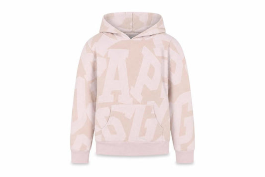 Gap Girls Pink Pullover Hoodie M Graphic Print