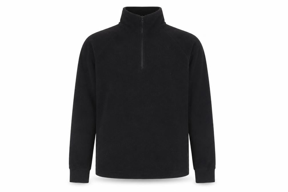 Trespass Men's Black S Fleece Sweatshirt 1/4 Zip