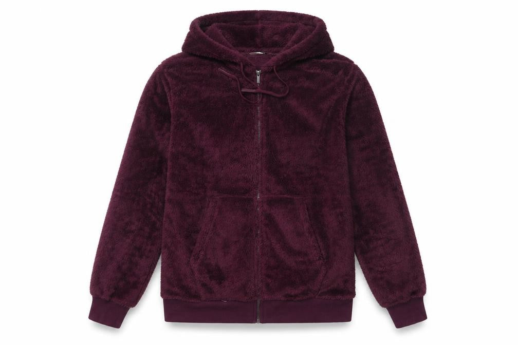 Marks & Spencer Unisex Purple Fleece Hoodie XL