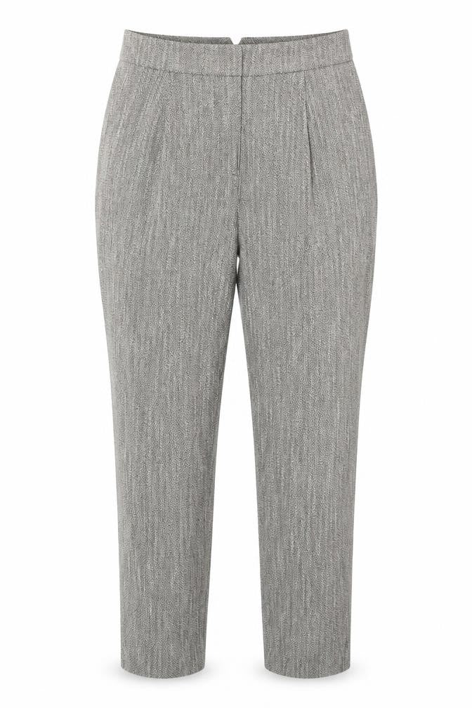 Marks & Spencer Women’s Grey Herringbone Trousers