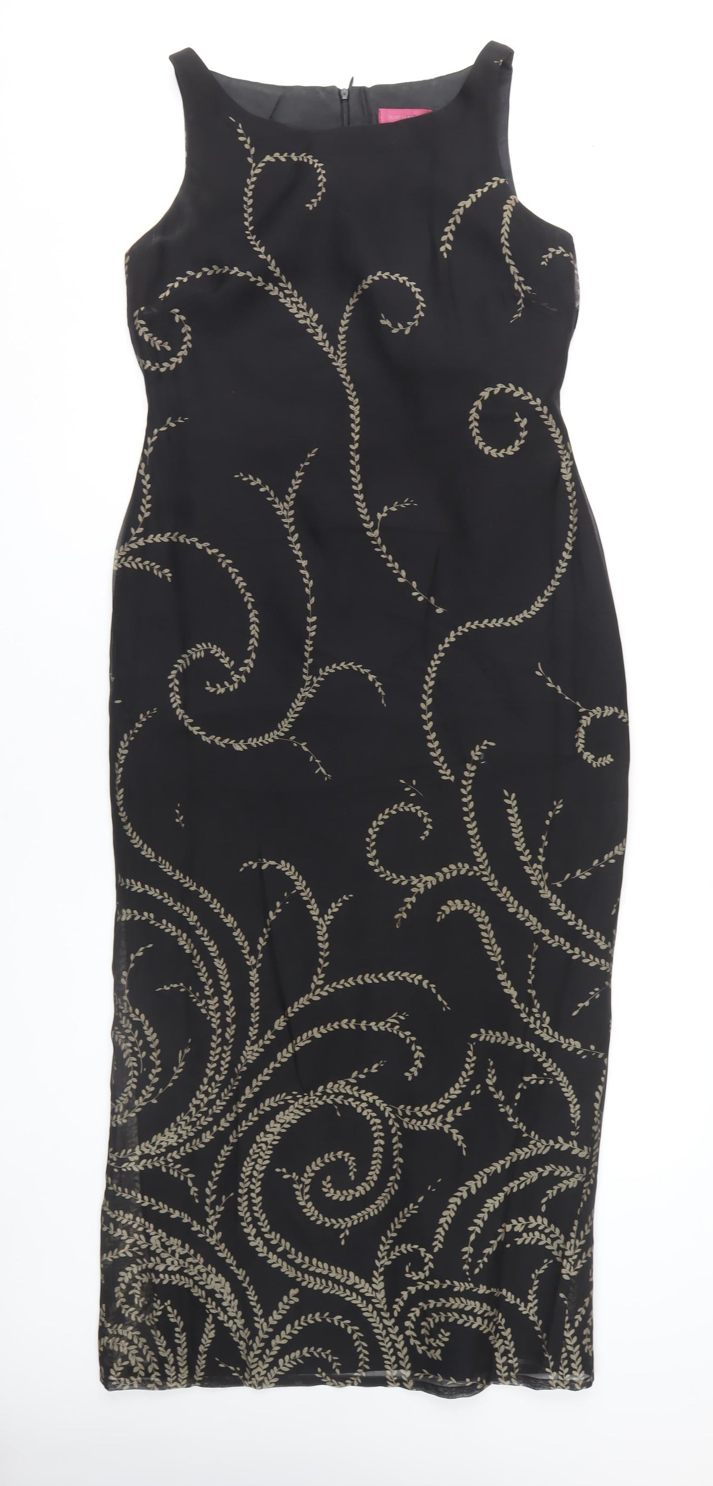Richards Women's Black Sheath Dress Size 12