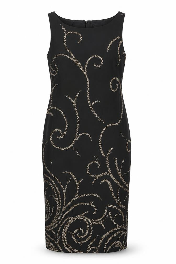 Richards Women's Black Sheath Dress Size 12
