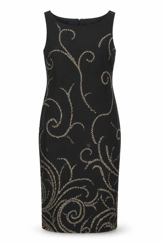 Richards Women's Black Sheath Dress Size 12