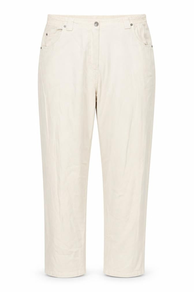 Classics Beige Women's Trousers, Size 12, Relaxed Fit