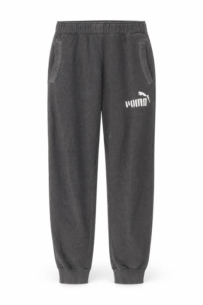 Puma Men's Grey Jogger Trousers - M, Casual Sportswear