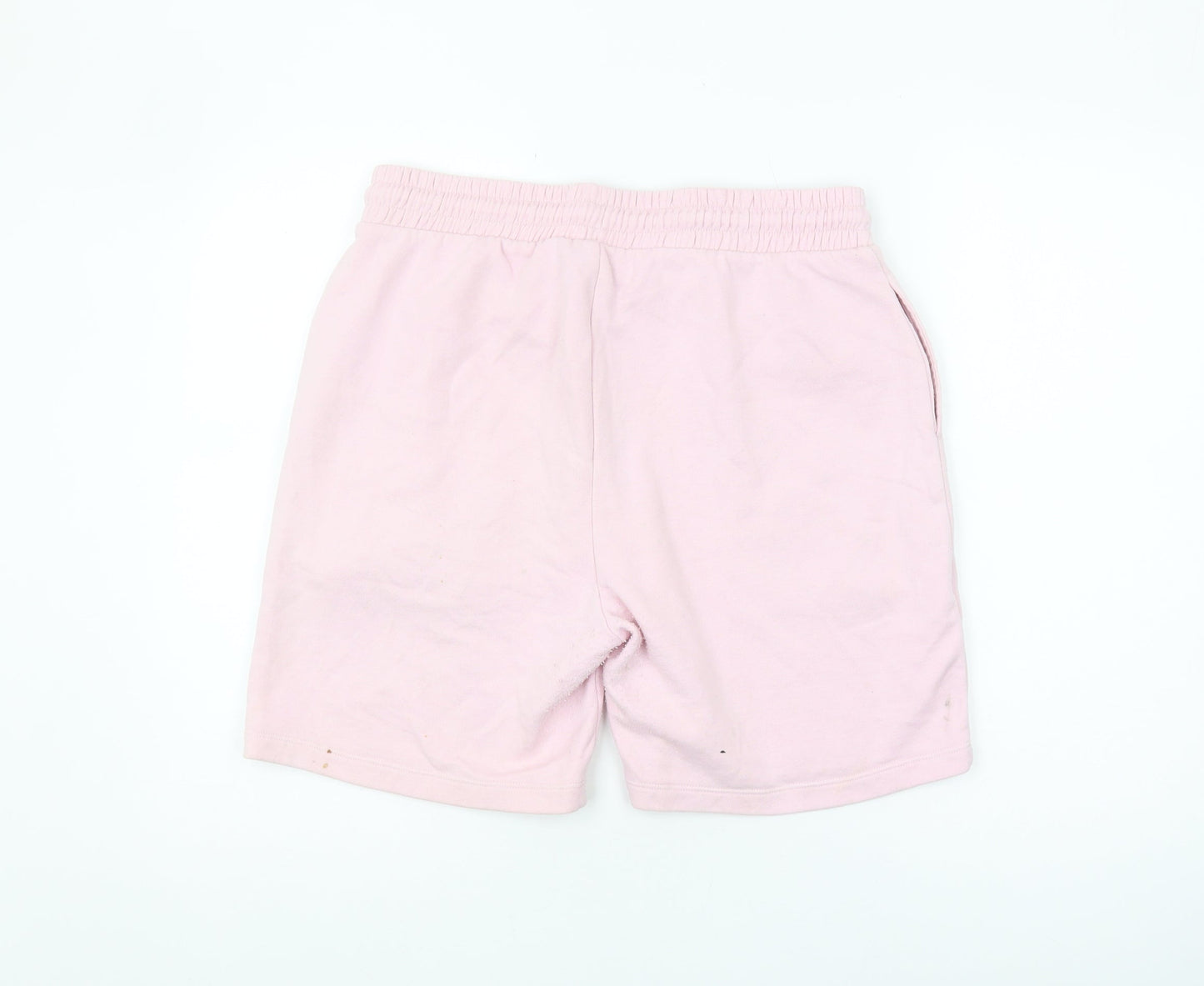 Barbie Pink Women's Sweat Shorts Size M with Logo