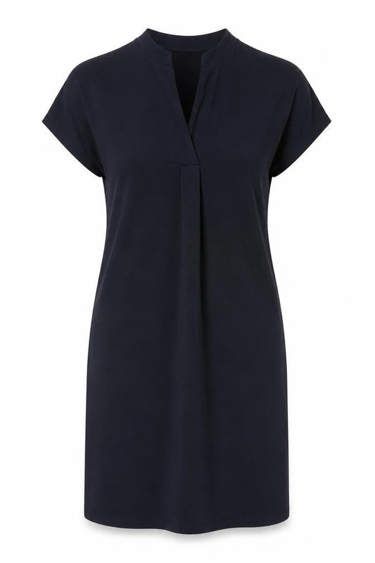 Next Women's Black Size 12 Cap Sleeve Jersey Dress